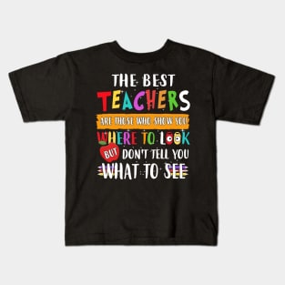 The Best Teachers Kids T-Shirt